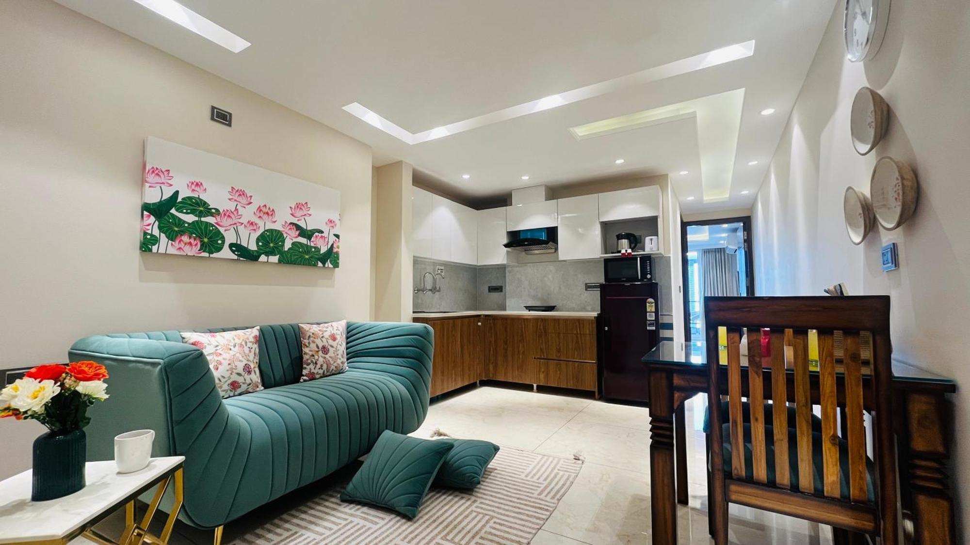 Zen Suites Gurgaon - Luxe Stays Collection מראה חיצוני תמונה