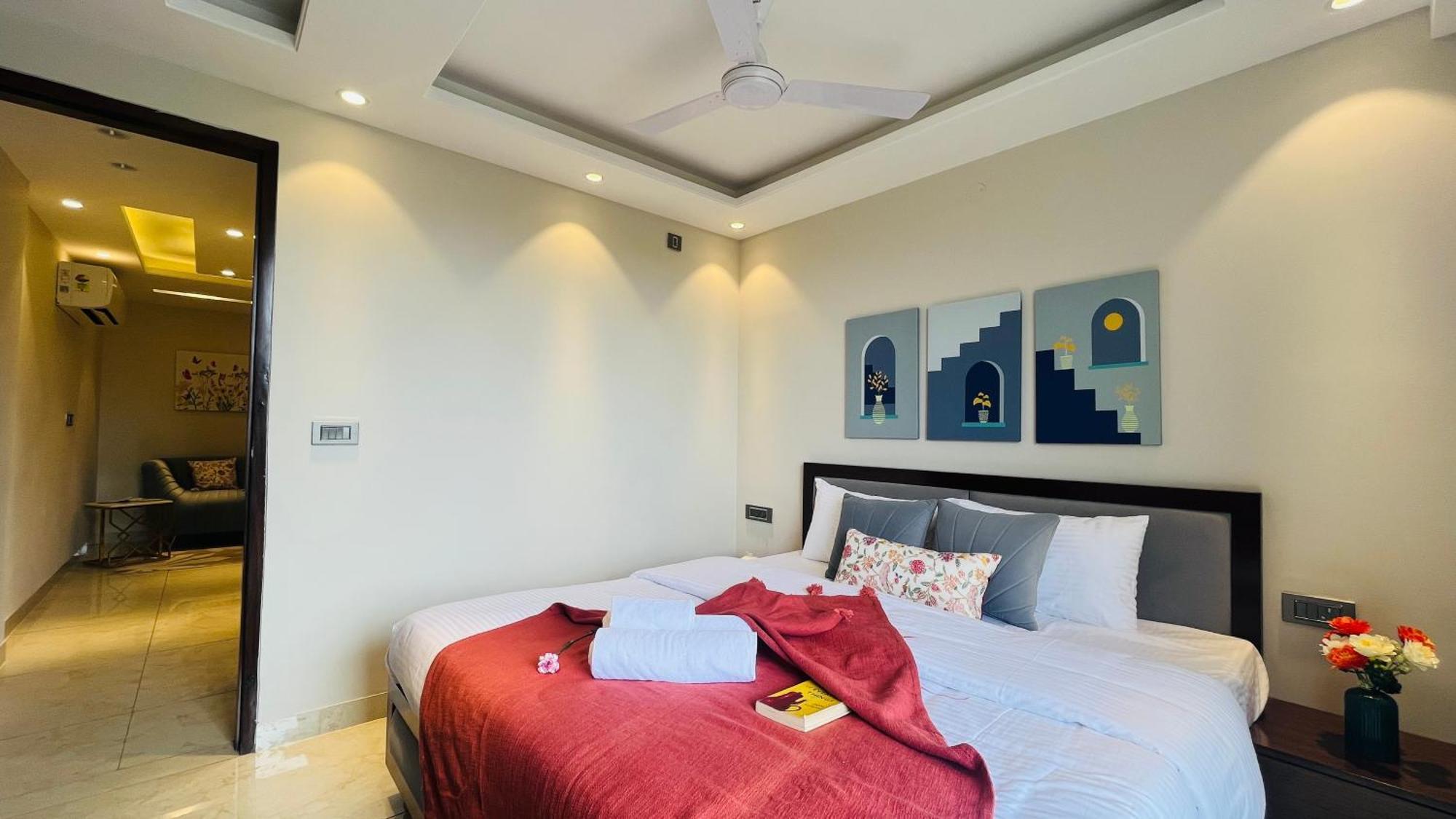 Zen Suites Gurgaon - Luxe Stays Collection מראה חיצוני תמונה